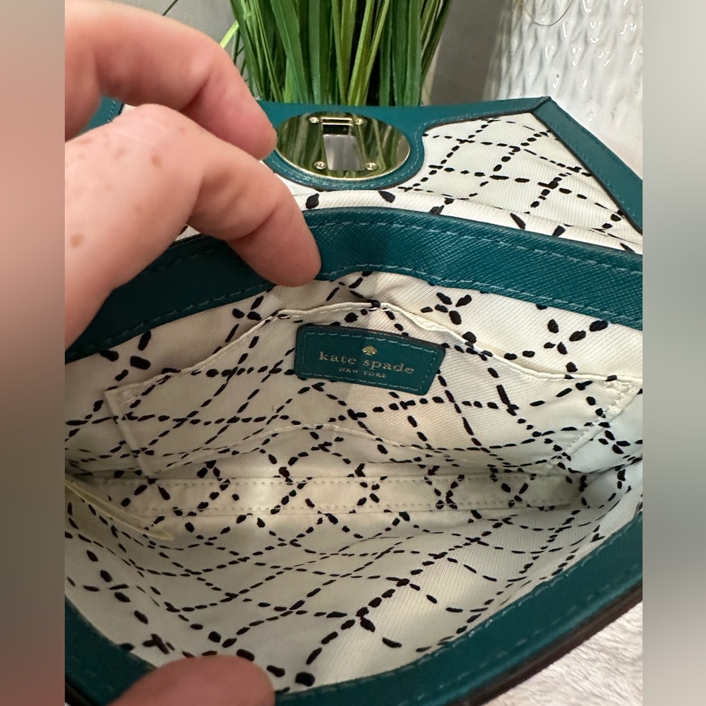 Kate Spade - Pristine condition - Teal Crossbody bag - Picture 5 of 12